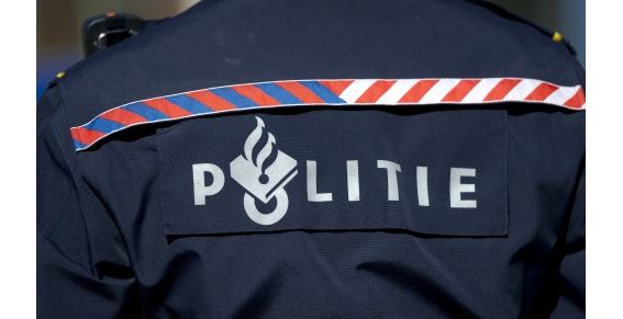 Agent botst op boom, politiehond ongedeerd